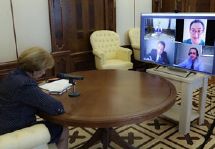 ПРЕДСЕДАТЕЛЬ ПАРЛАМЕНТА ПОДТВЕРДИЛА ГОТОВНОСТЬ К ПЛОДОТВОРНОМУ СОТРУДНИЧЕСТВУ С НОВЫМ ПРЕДСТАВИТЕЛЕМ МВФ