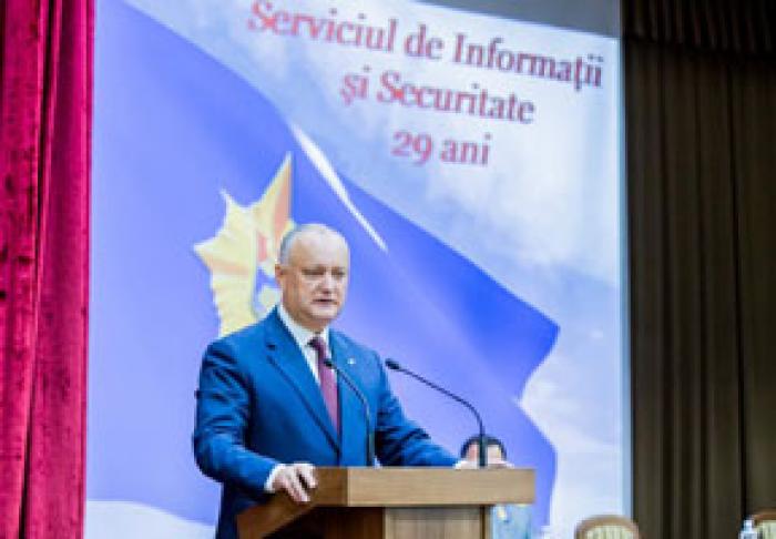 ПРЕЗИДЕНТ ИГОРЬ ДОДОН ПРИЗВАЛ СПЕЦСЛУЖБУ ПРОТИВОСТОЯТЬ ПОПЫТКАМ ВЛИЯТЬ НА ПРЕЗИДЕНТСКИЕ ВЫБОРЫ ИЗВНЕ