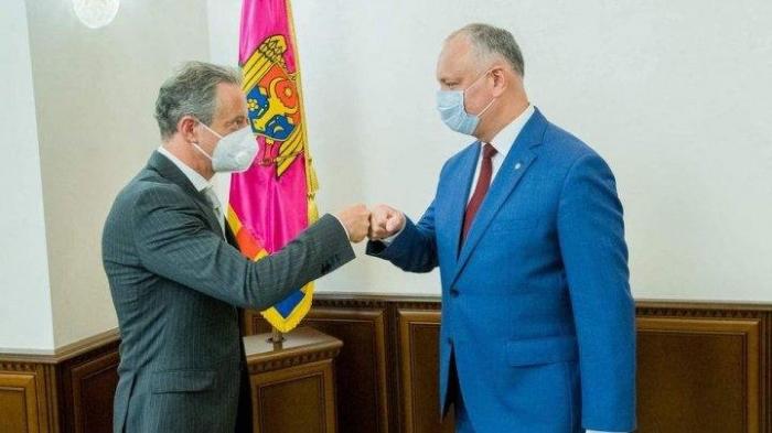 Президент Игорь Додон встретился с главой миссии ОБСЕ в Молдове: какие вопросы были затронуты в беседе (ВИДЕО)