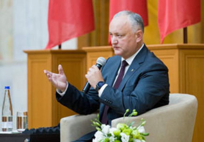 ПРЕЗИДЕНТ ИГОРЬ ДОДОН ЗАВЕРИЛ ИНОСТРАННЫХ ДИПЛОМАТОВ, ЧТО ИЗБИРАТЕЛЬНАЯ КАМПАНИЯ ПО ВЫБОРАМ ПРЕЗИДЕНТА БУДЕТ КОРРЕКТНОЙ