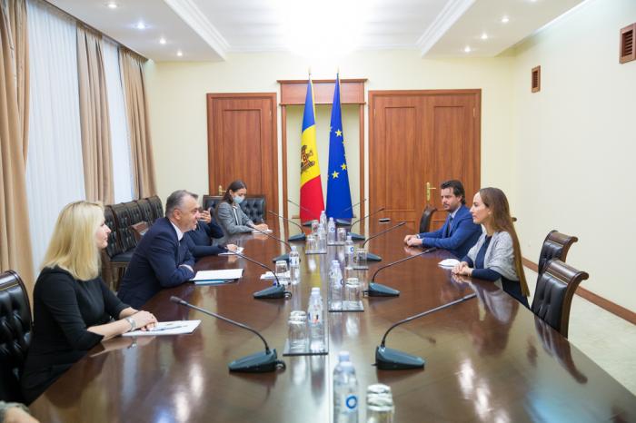 Prim-ministrul Ion Chicu s-a întâlnit cu președintele Uniunii Interparlamentare, Gabriela Cuevas Barron