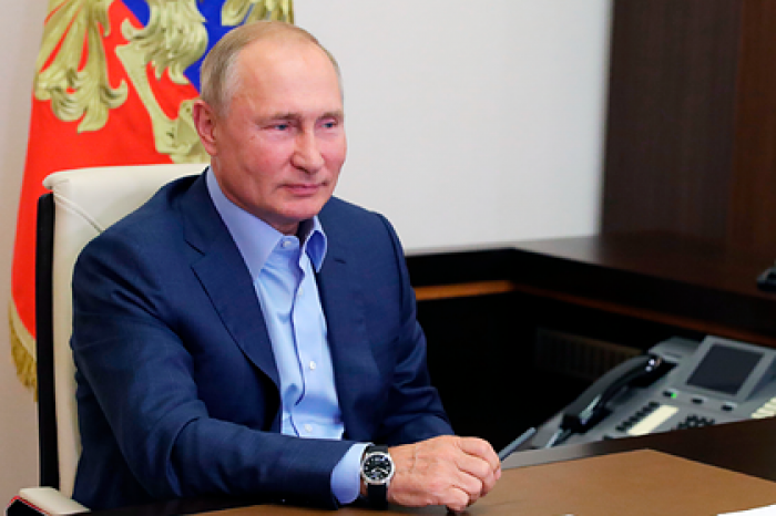 Путин обратился к победителям конкурса «Лидеры России»