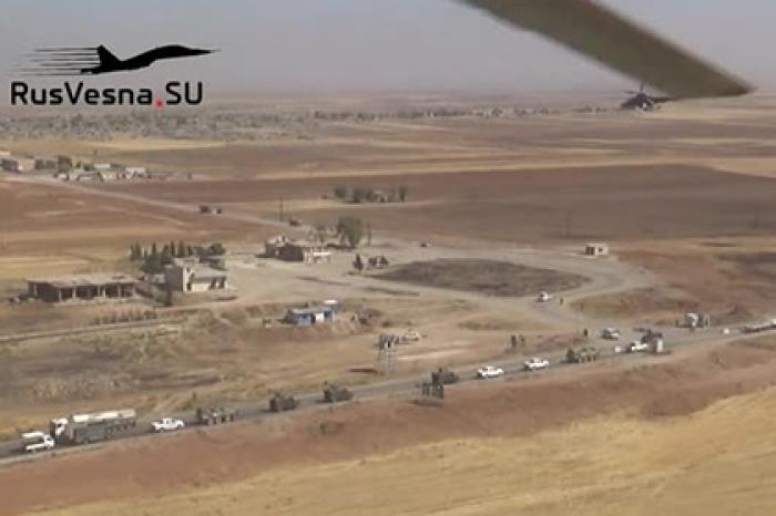 Российские вертолеты разогнали американские в Сирии
