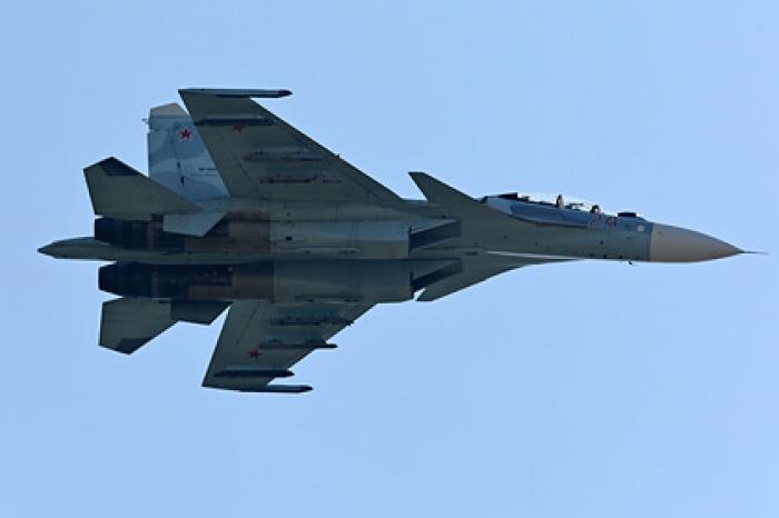 Российский Су-27 перехватил над Черным морем два самолета стран НАТО