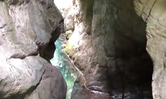 «Секретный» каньон в Сочи сняли на видео