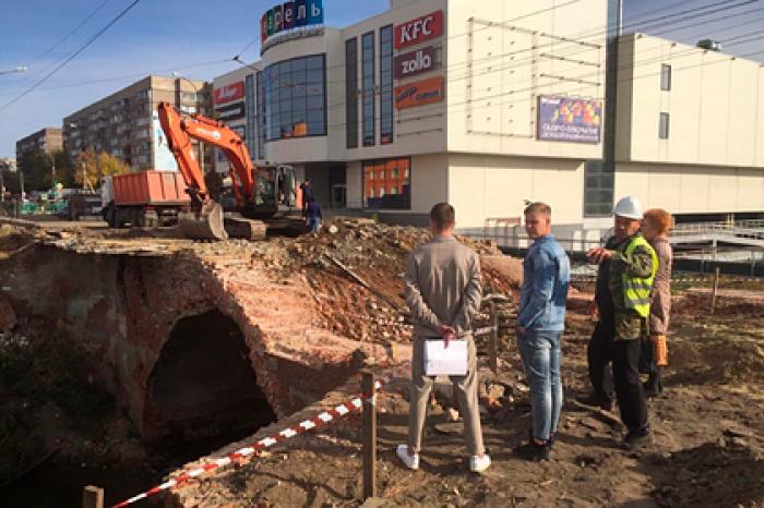 В центре Тамбова начали реставрировать 150-летний автомобильный мост