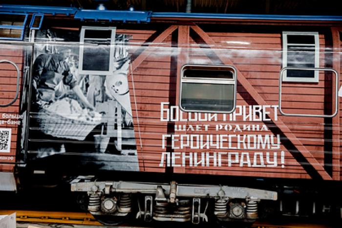 Появились фотографии подготовки «Поезда Победы» к первому путешествию