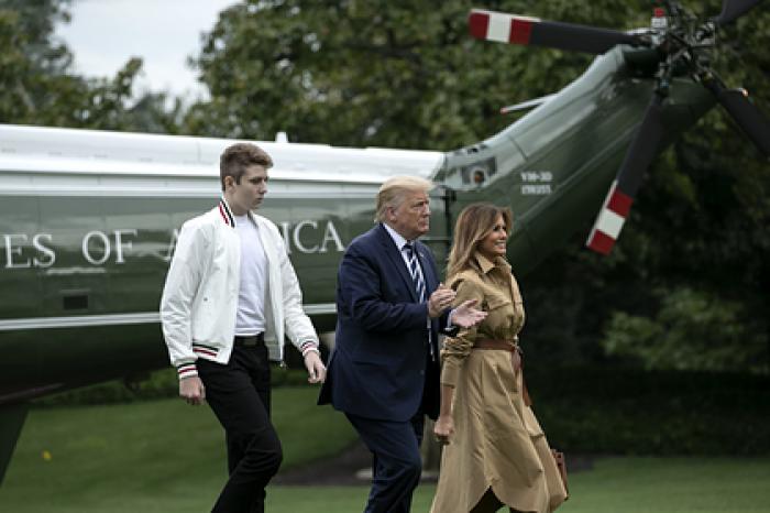 Сын Трампа переболел коронавирусом