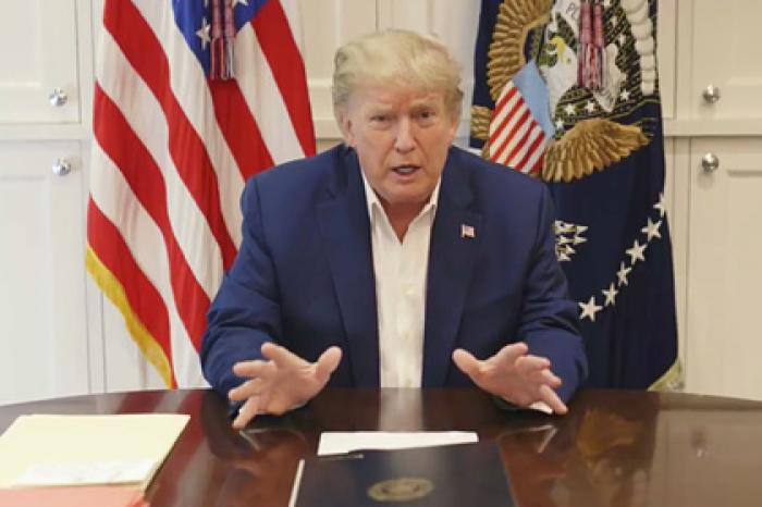 Трамп опубликовал новое видео после заражения коронавирусом