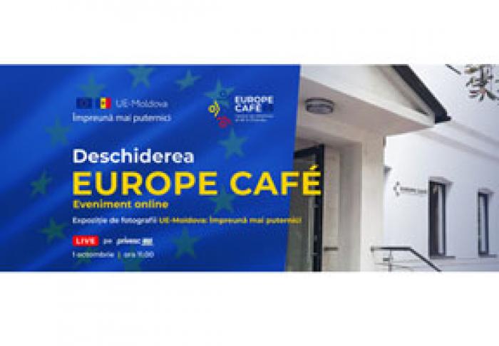 В КИШИНЕВЕ ИНФОРМАЦИОННЫЙ ЦЕНТР ЕС - EUROPE CAFÉ