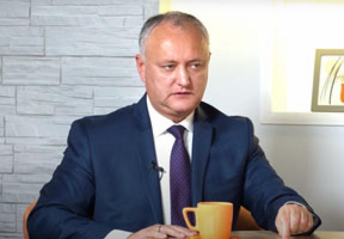 ИГОРЬ ДОДОН ЗАЯВИЛ, ЧТО В СЛУЧАЕ ПОБЕДЫ НА ПРЕЗИДЕНТСКИХ ВЫБОРАХ ПЕРВУЮ ВСТРЕЧУ ХОТЕЛ БЫ ПРОВЕСТИ С ЛИДЕРОМ ПРИДНЕСТРОВЬЯ