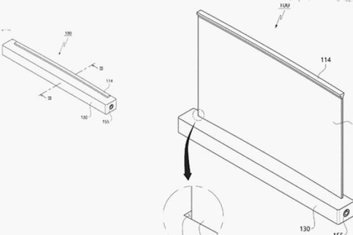 LG изобрела ноутбук-рулон