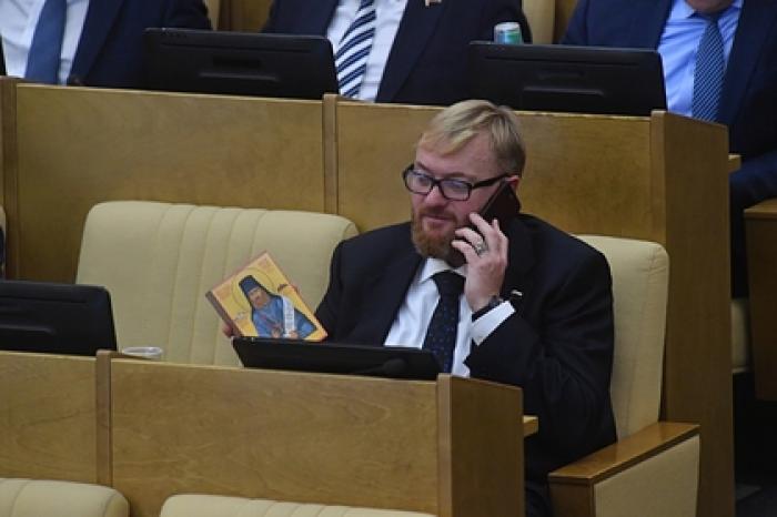 Милонов описал свое состояние после заражения коронавирусом