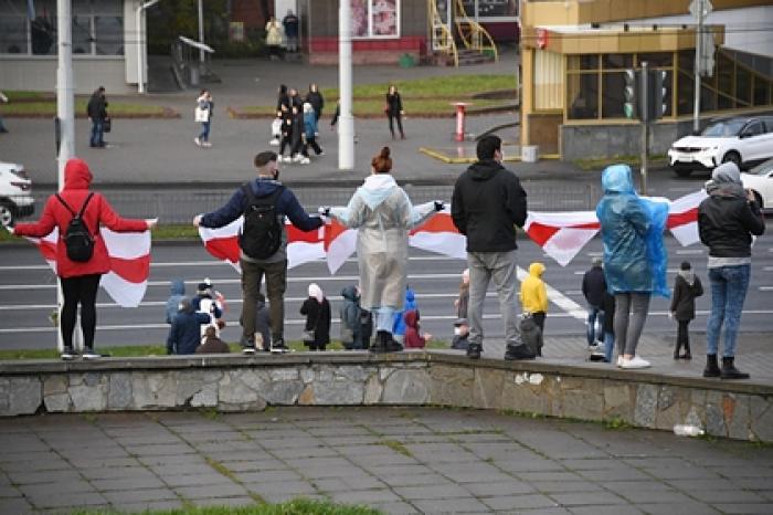 На акциях протеста в Минске задержали более 400 человек