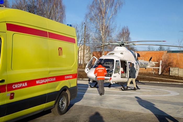 Первую вертолетную площадку для санавиации открыли в Чувашии