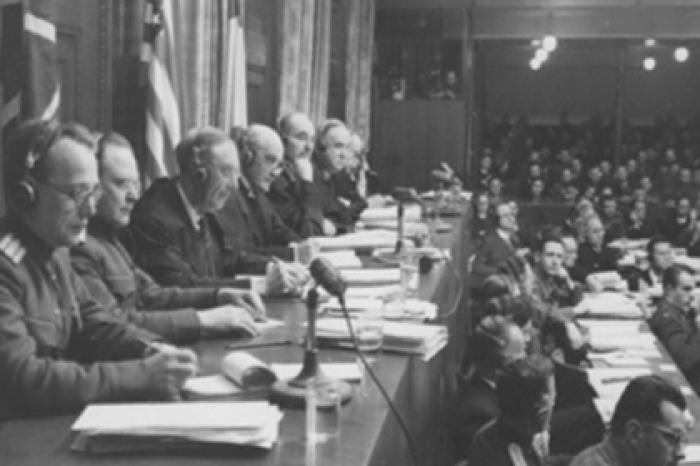 Росархив представил оцифрованные документы Нюрнбергского трибунала