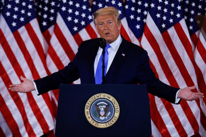 Трамп объявил о победе «с исторически рекордными цифрами»