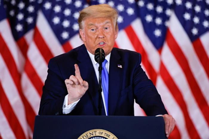 Трамп заявил о победе в четырех важных штатах