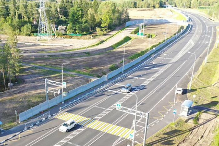 В Ленобласти введен в эксплуатацию новый путепровод