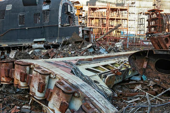 В Якутии решили избавиться от затонувших судов и металлолома