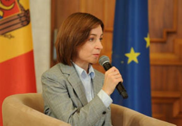 МАЙЯ САНДУ СЧИТАЕТ, ЧТО "НЕТ НИЧЕГО ОБЩЕГО МЕЖДУ КОНФЛИКТОМ В ПРИДНЕСТРОВЬЕ И В НАГОРНОМ КАРАБАХЕ"