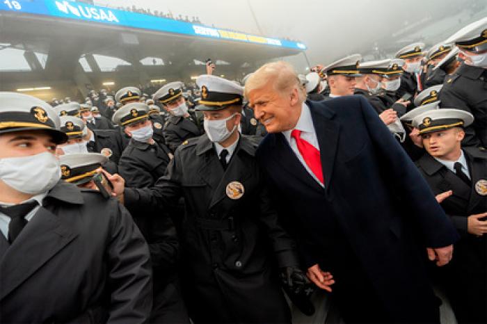 Трамп возглавил «рейтинг восхищения» в 2020 году