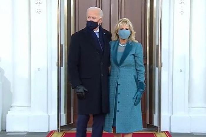 Байден прибыл в Белый дом
