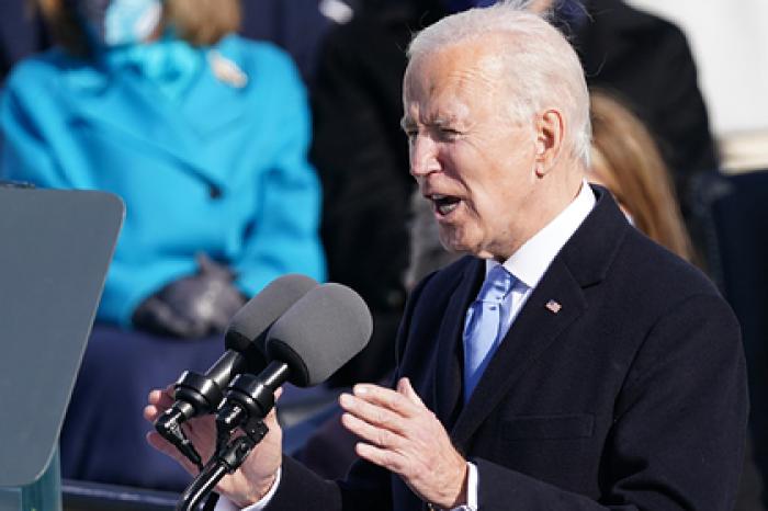 Байден произнес первую речь в должности президента