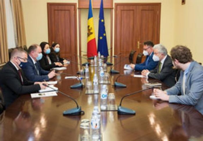 И.О.ПРЕМЬЕРА ОБСУДИЛ СО СПЕЦПРЕДСТАВИТЕЛЕМ ОБСЕ ВОПРОСЫ ПОВЕСТКИ ДНЯ ПРИДНЕСТРОВСКОГО УРЕГУЛИРОВАНИЯ