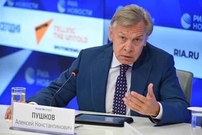 Пушков нашел ошибку в речи Зеленского об украинском Крыме