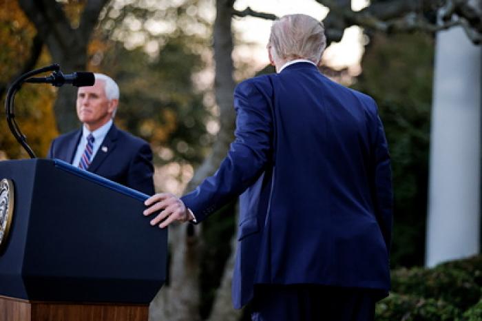 Стало известно о «хорошем разговоре» Трампа и Пенса