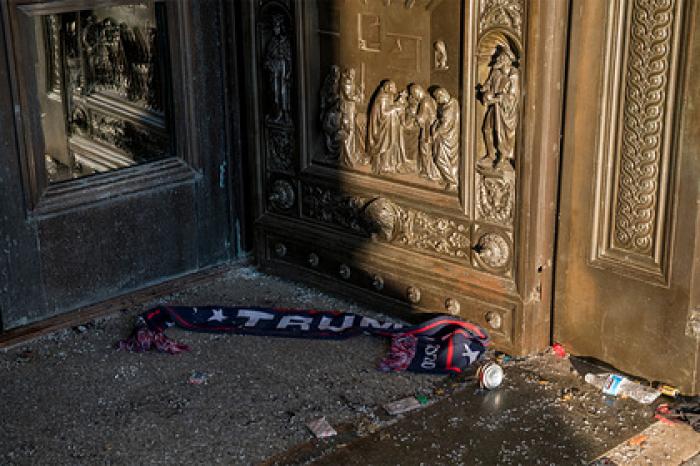 Трамп назвал виновников беспорядков в Вашингтоне