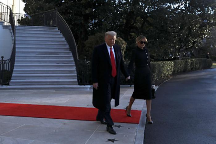 Трамп покинул Белый дом