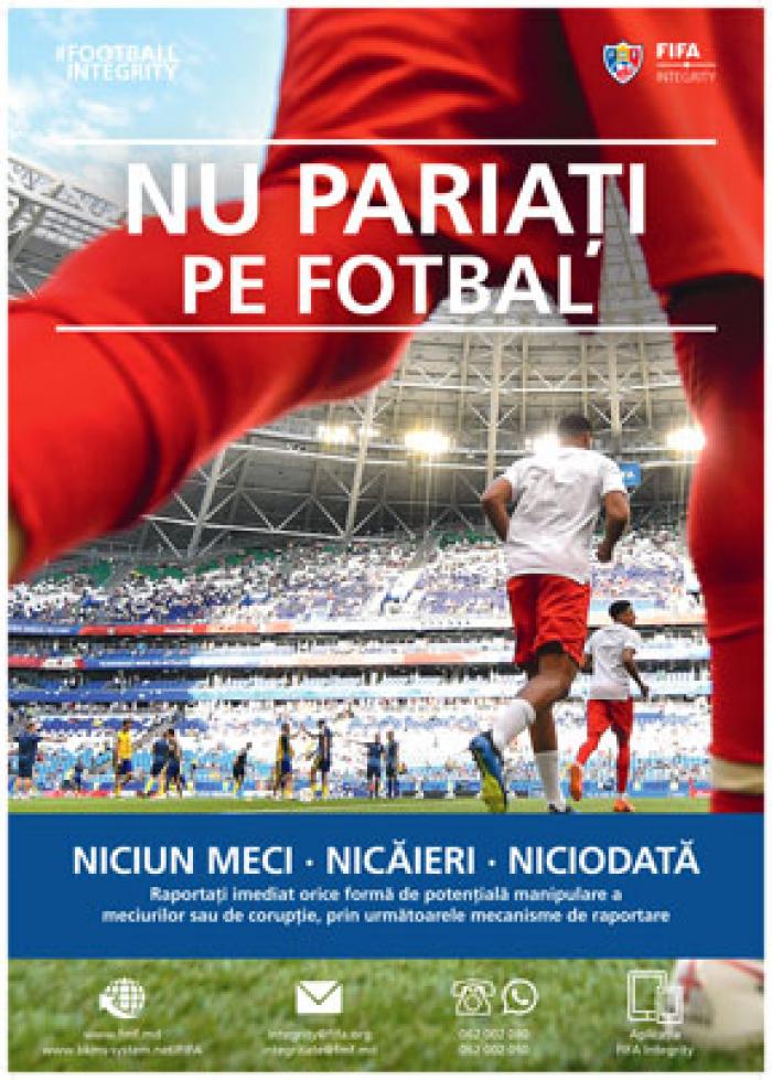 ФЕДЕРАЦИИ ФУТБОЛА РЕСПУБЛИКИ МОЛДОВА