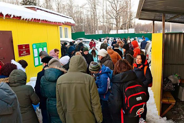 МВД прокомментировало кадры из центра в Сахарово