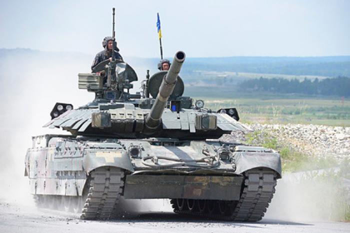 Украинский «Оплот» заметили у военного полигона в США