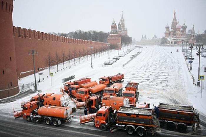 В Москве с начала снегопада выпало свыше 65 процентов месячной нормы осадков