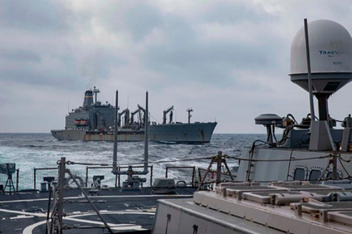ВМС Украины провели первые в новом году морские учения с американцами