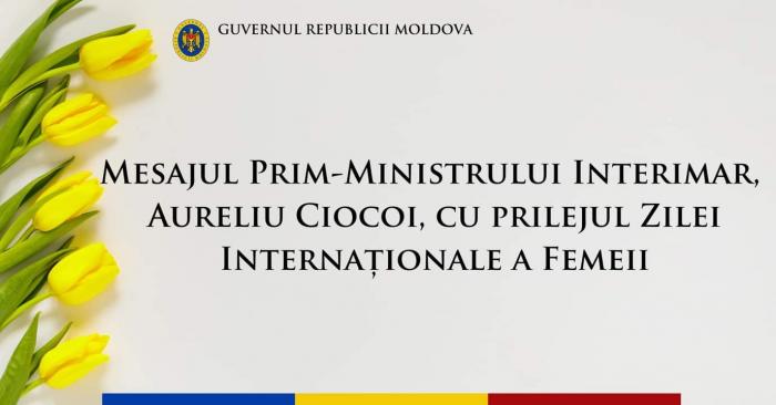 Aureliu Ciocoi: „Femeile sunt coloana vertebrală a civilizației contemporane”