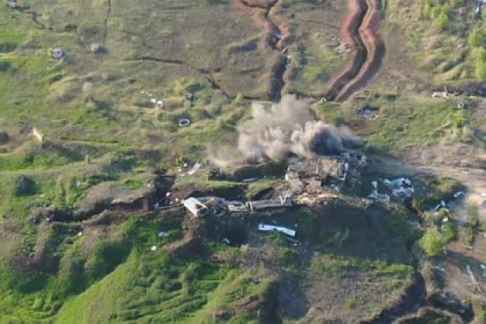 Опубликовано видео уничтожения позиций ДНР украинскими военными