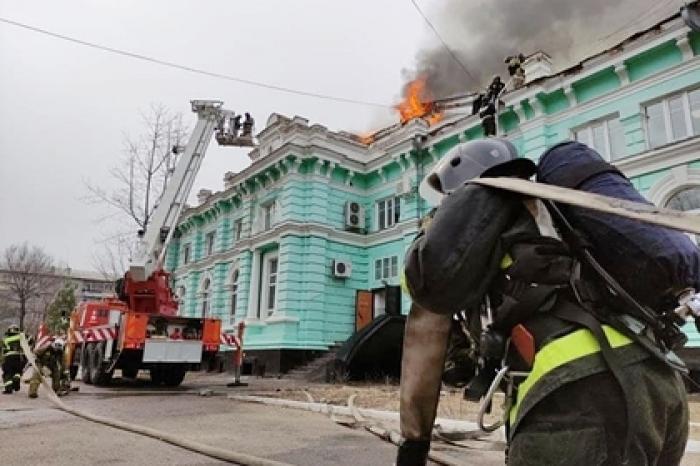 Опубликовано видео из операционной в горящем российском кардиоцентре