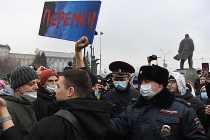 Полиция Москвы заявила о шести тысячах участников несогласованной акции