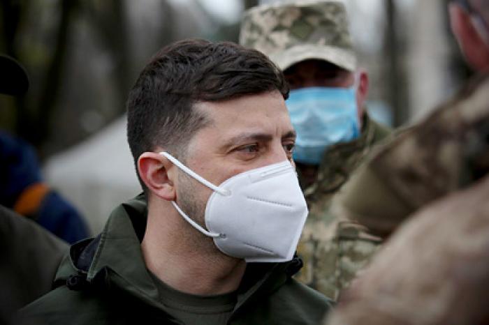 Зеленский прибыл в Донбасс