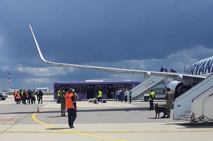 Письмо о бомбе в самолете с Протасевичем отправили после разворота на Минск