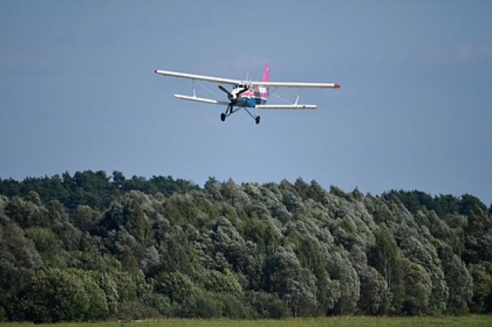 Легкий самолет Ан-2 вынужденно сел на поле в Челябинской области