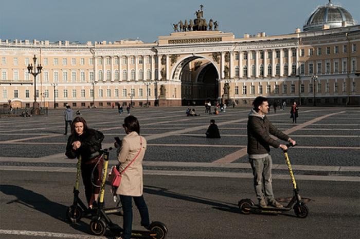 С улиц Петербурга пропали электросамокаты