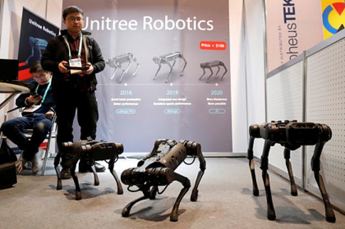 В Китае выпустили бюджетного робота-пса