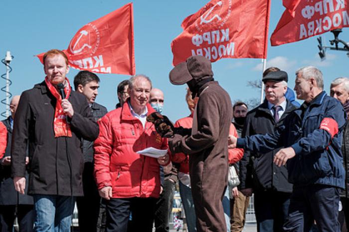 В Москве отпустили часть задержанных на митинге противников вакцинации