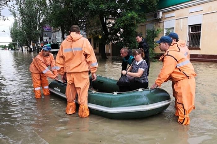 В затопленной Керчи ввели режим ЧС