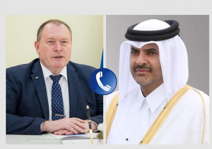 Aureliu Ciocoi a avut o convorbire telefonică cu prim-ministrul și ministrul afacerilor interne al Statului Qatar